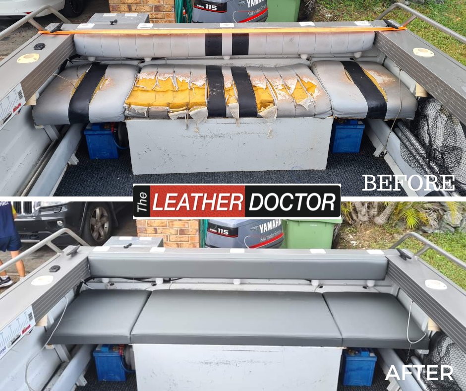 Boat Interior Upholstery Cleaning Services The Leather Doctor